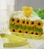 Birthday Cake Flowers